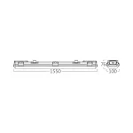 BRY-AQUALINE-2X-1.5MT-SG-ABS+PC-IP65-WA.PROOF LIGH
