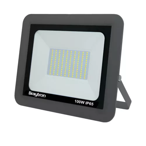 BRY-FLOOD-SD-100W-GRY-3000K-IP65-LED FLOODLIGHT