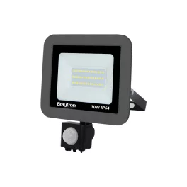 BRY-FLOOD-SC-30W-GRY-3000K-SNS-IP54-LED FLOODLIGHT
