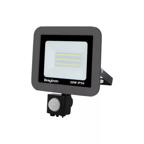 BRY-FLOOD-SC-30W-GRY-3000K-SNS-IP54-LED FLOODLIGHT