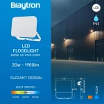 BRY-FLOOD-WF-20W-WHT-3IN1-IP65-LED FLOODLIGHT