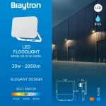 BRY-FLOOD-WF-30W-WHT-3IN1-IP65-LED FLOODLIGHT