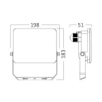 BRY-FLOOD-WF-50W-WHT-3IN1-IP65-LED FLOODLIGHT