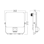 BRY-FLOOD-WF-30W-WHT-3IN1-SNS-IP65-LED FLOODLIGHT