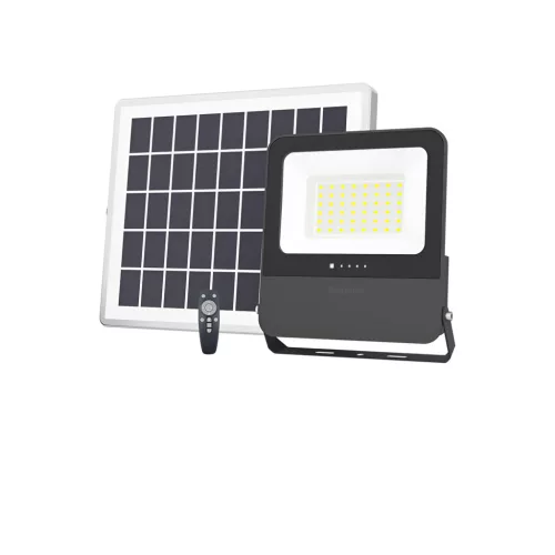 BRY-SOLAR PL-80W-3IN1-RMT-IP65-SOLAR FLOODLIGHT