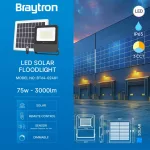 BRY-SOLAR PL-80W-3IN1-RMT-IP65-SOLAR FLOODLIGHT
