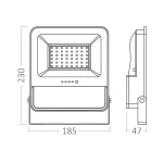 BRY-SOLAR PL-30W-3IN1-RMT-IP65-SOLAR FLOODLIGHT