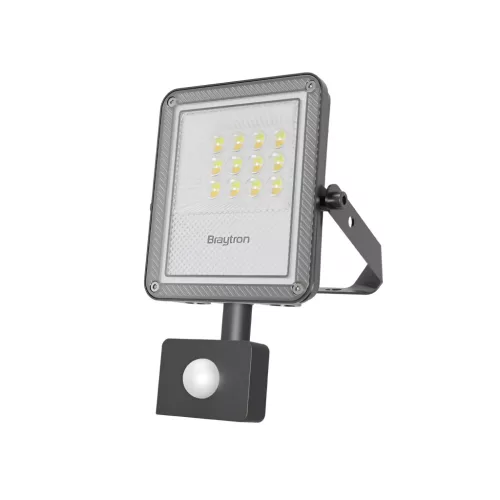 BRY-FLOOD-PF-10W-GRY-3IN1-SNS-IP54-LED FLOODLIGHT