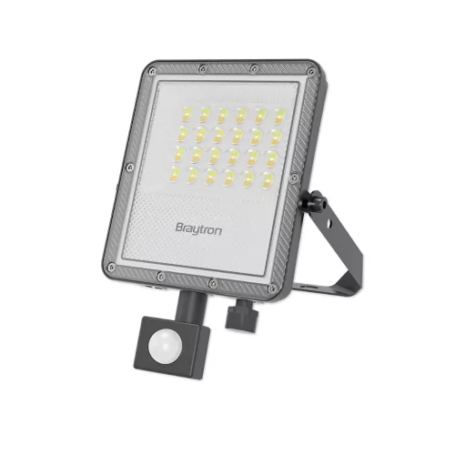 BRY-FLOOD-PF-20W-GRY-3IN1-SNS-IP54-LED FLOODLIGHT