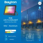 BRY-FLOOD-CF-50W-BLC-RGB-IP65-LED FLOODLIGHT