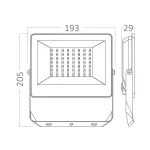 BRY-FLOOD-CF-50W-BLC-RGB-IP65-LED FLOODLIGHT