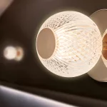 BRY-S001C-1H-1xG9-GLD-WALL LIGHT