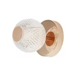 BRY-S001C-1H-1xG9-GLD-WALL LIGHT
