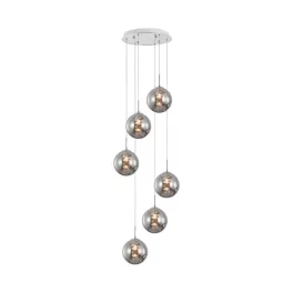 BRY-S003R-6H-6xG9-SMK-PENDANT LIGHT