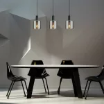 BRY-S007S-3H-3xE27-SMK-PENDANT LIGHT