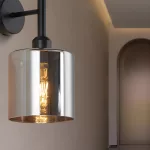 BRY-S007W-1H-1xE27-SMK-WALL LIGHT