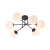 BRY-S012C-6H-6xG9-OPL-BLC-PENDANT LIGHT