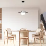 BRY-W004R-1H-1xE27-BLC-PENDANT LIGHT