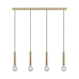 BRY-G005S-4H-4xE27-GLD-PENDANT LIGHT