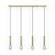 BRY-G005S-4H-4xE27-GLD-PENDANT LIGHT