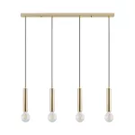 BRY-G005S-4H-4xE27-GLD-PENDANT LIGHT