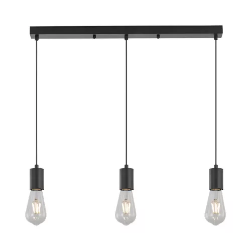 BRY-G006S-3H-3xE27-BLC-PENDANT LIGHT