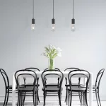 BRY-G006S-3H-3xE27-BLC-PENDANT LIGHT