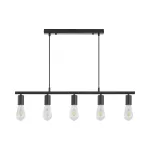 BRY-G006S-5H-5xE27-BLC-PENDANT LIGHT