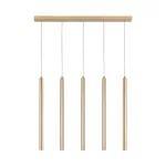 BRY-G007S-1H-5xG9-GLD-PENDANT LIGHT