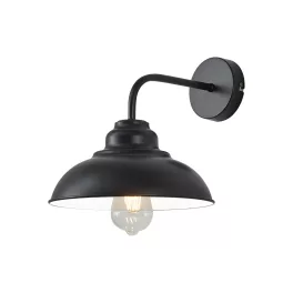 BRY-P004W-1H-1xE27-BLC-WALL LIGHT