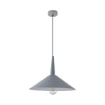 BRY-P009R-1H-1xE27-GRY-PENDANT LIGHT