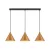 BRY-P010S-3H-3xE27-GLD-PENDANT LIGHT