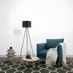 BRY-F003T-1H-1xE27-BLC-FLOOR LAMP