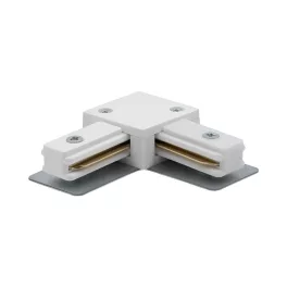 BRY-L-2WRS-WHT-TRACK RAIL CONNECTOR