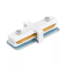 BRY-MIDDLE-2WRS-WHT-TRACK RAIL CONNECTOR