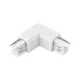 BRY-L-4WRS-WHT-TRACK RAIL CONNECTOR
