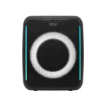 SAL BTCUBE hordozható Boombox, vezeték nélküli hangszóró, 70 watt, 3 hangszóró, Bluetooth TWS, IPX4, beépített akkumulátor