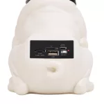 SAL BT DOG hordozható multimédia-hangszóró, 5 W, BT, FM rádió, ~5 óra üzemidő, USB, MicroSD, BT_DOG