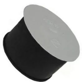   Szerelvénydoboz 80mm + tető fekete perforált MS80K komplett doboz 25863