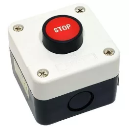   Chint tokozott nyomógomb x1 stop tokozott (Piros) CH-NP2-B114