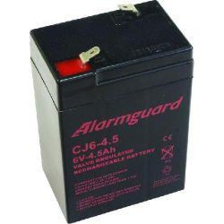   Akkumulátor 6V-4,5Ah (70x47x107mm) ALARMGUARD, CJ6-4_5, Famatel S.A