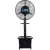 HOME CMF65 párásító ventilátor, 260 W, 64 cm-es lapátátmérő, 3 fokozat, 41 literes víztartály, oszcillálás