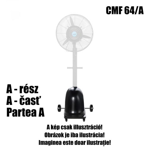 Centrifugális párásító ventilátor, CMF_64_A