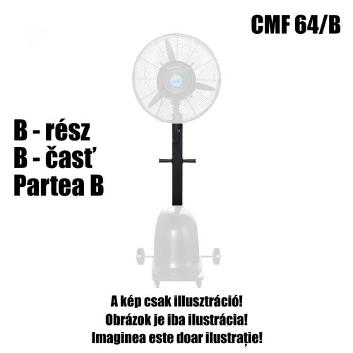 Centrifugális párásító ventilátor, CMF_64_B