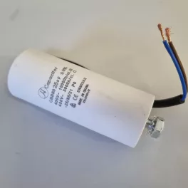 Kondenzátor üzemi 25 uF 450V+kábel CNS0036