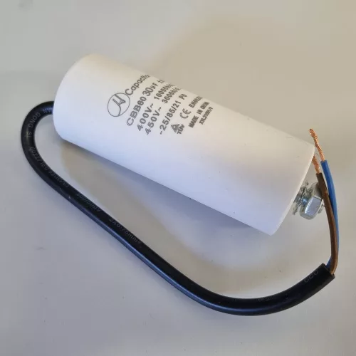 Kondenzátor üzemi 30 uF (32) 450V+kábel CNS0038
