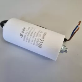 Kondenzátor üzemi 40 uF 450V+kábel CNS0041