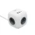 Home CUBE2 kocka elosztó, max. 3680 W, USB töltő, 3 aljzat gyermekvédelemmel, 1,5 m hosszú vezeték