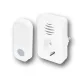 Home DBA1101AC vezeték nélküli csengő, elemes nyomógomb, max 150m hatótáv, 38 dallam, IP44 nyomógomb