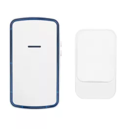   HOME DBK1002AC vezeték nélküli csengő, 100m hatótáv, 38 dallam, fényjelzés, IP68, szabályozható hangerő, fényjelzés